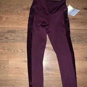 Burgundy pants from Pink